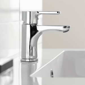 Miscelatore Lavabo Con Scarico Automatico Cromo - immagine 1