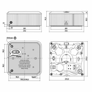 Jacuzzi - Minipiscina Spa J 235